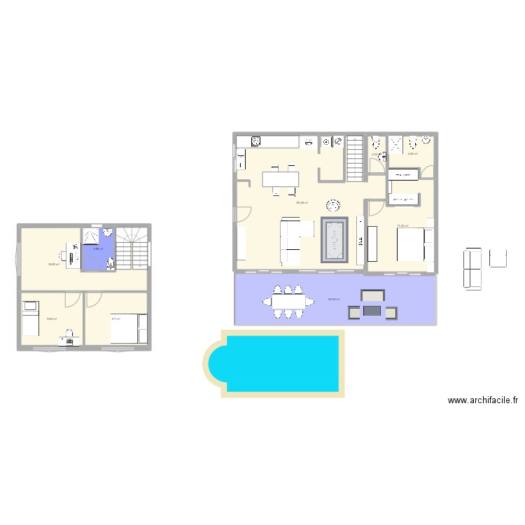 trinité 3. Plan de 0 pièce et 0 m2