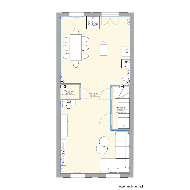 Plan R2 electricite reseaux. Plan de 0 pièce et 0 m2