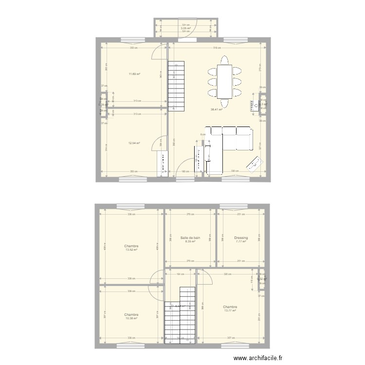 Maiosn de nos reves projet 2. Plan de 0 pièce et 0 m2