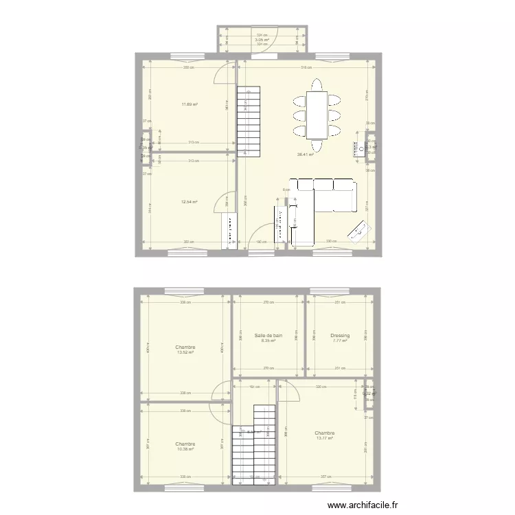 Maiosn de nos reves projet 2. Plan de 