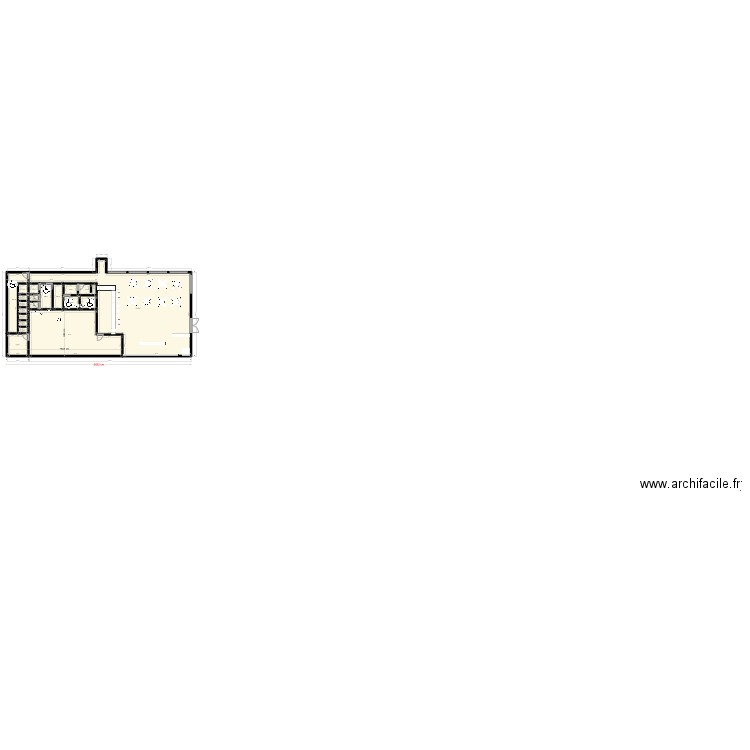 club house archi bmtp revisité 2. Plan de 20 pièces et 305 m2