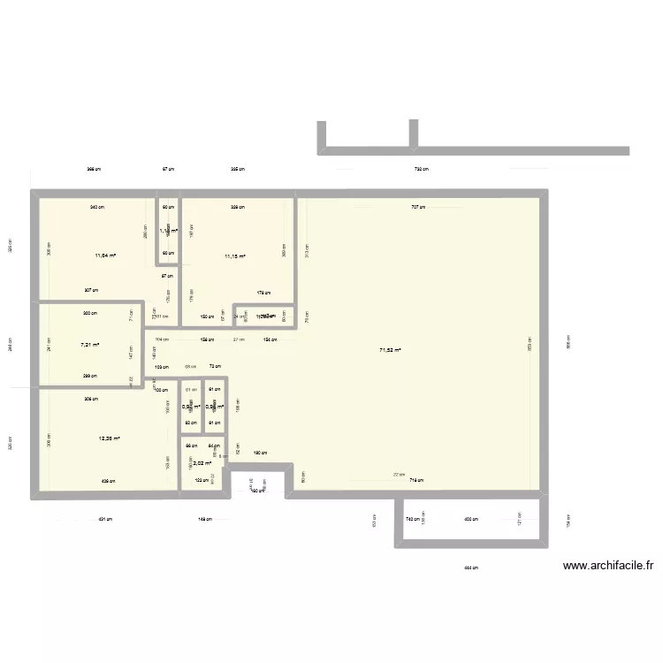 MAISON BAS NV . Plan de 