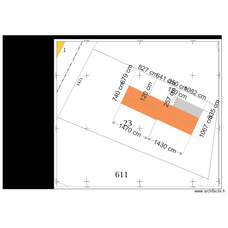 plan masse. Plan de 0 pièce et 0 m2