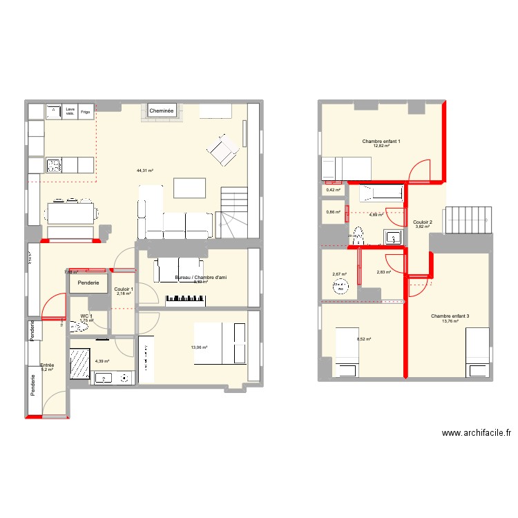 Quincampoix plan C. Plan de 0 pièce et 0 m2