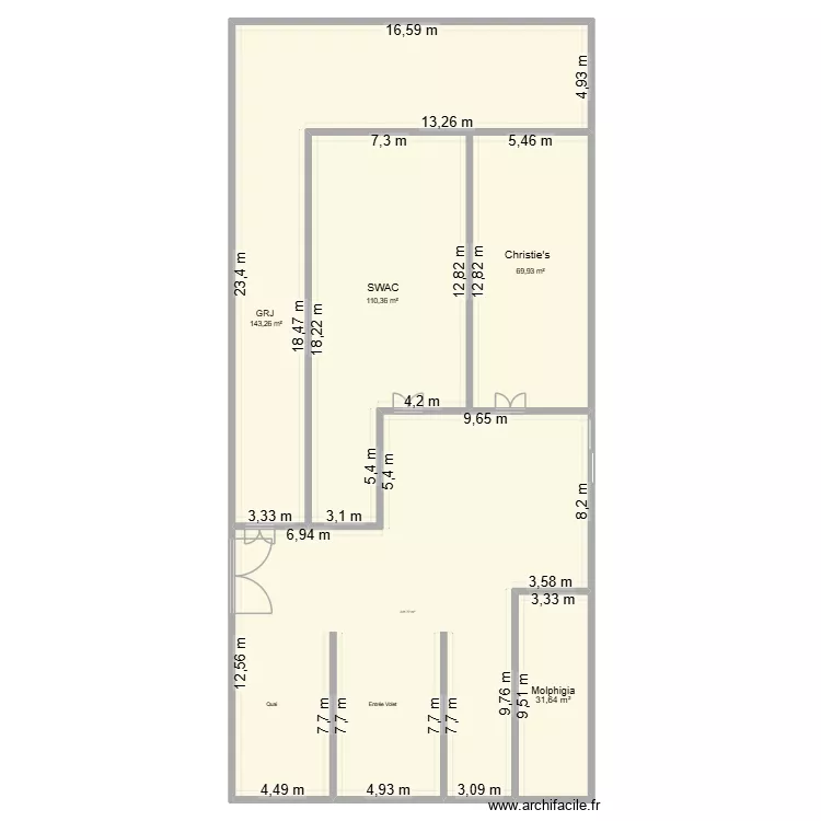 35 RDC. Plan de 