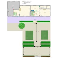MAISON FORTE parking avant travaux
