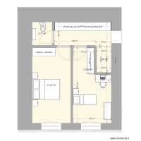 plan maison 1er etage gauche