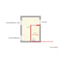 Salle polyvalente local m&eacute;nage RDC 2