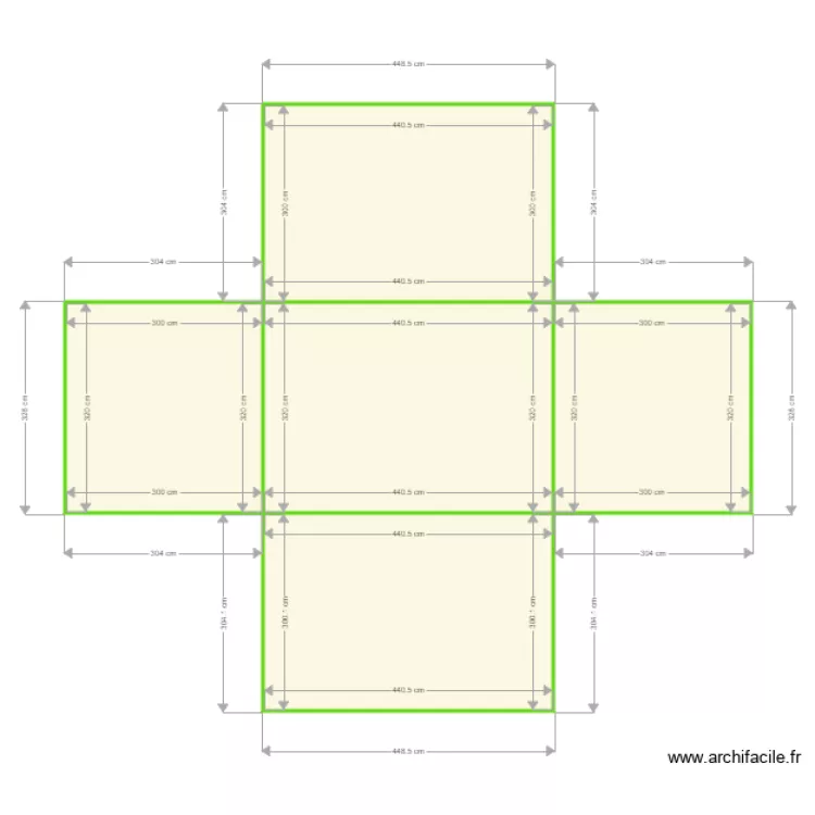 caisse oeuf. Plan de 