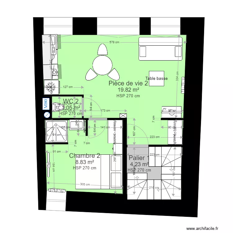 GUEPIN V6. Plan de GUEPIN V6. Plan de