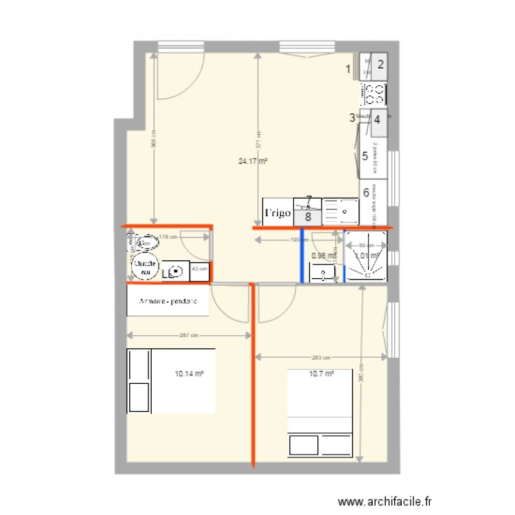 AptSoleMioV18. Plan de 0 pièce et 0 m2