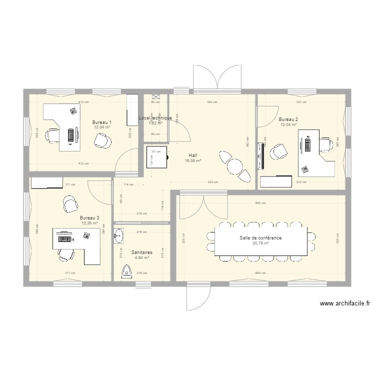 version 2. Plan de 0 pièce et 0 m2