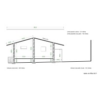 plan de coupe chalet