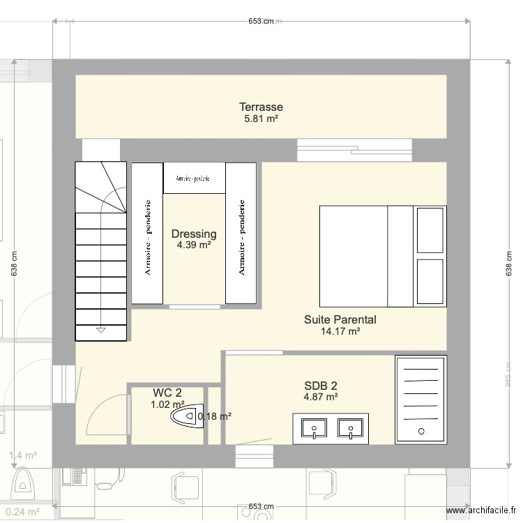 Maison Amanzamath garage. Plan de 0 pièce et 0 m2
