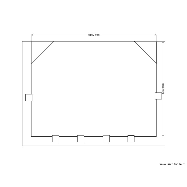 PLAN DALLE NICOLLET. Plan de 0 pièce et 0 m2