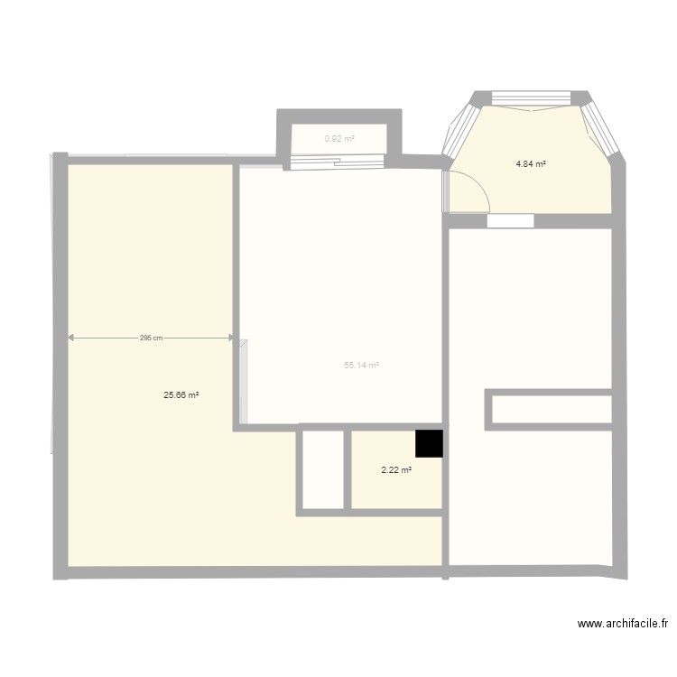 appartement 2220. Plan de 0 pièce et 0 m2