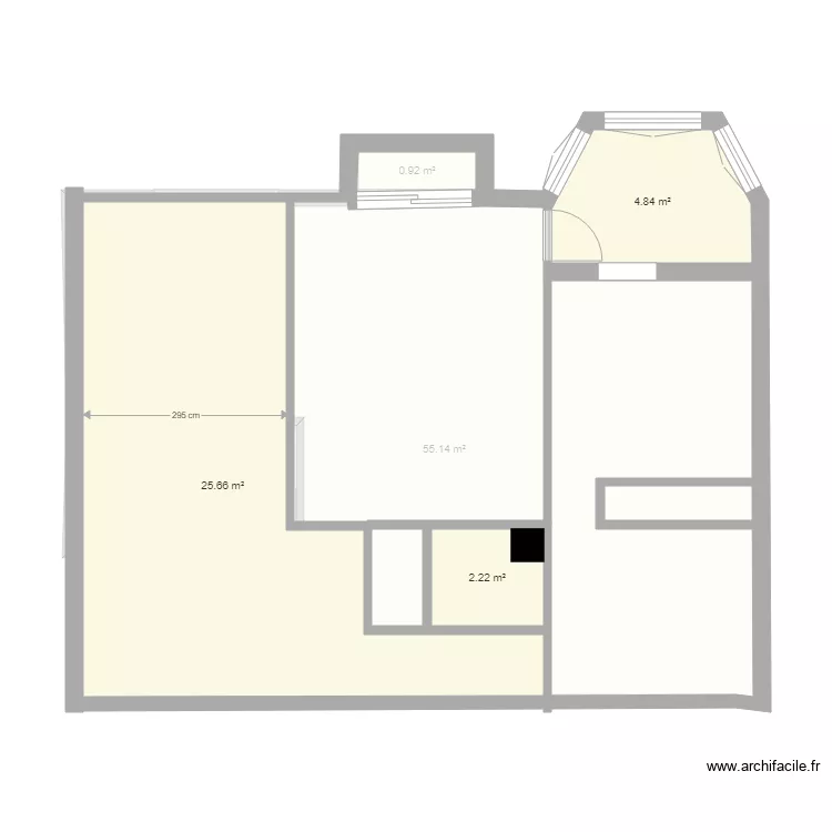 appartement 2220. Plan de 