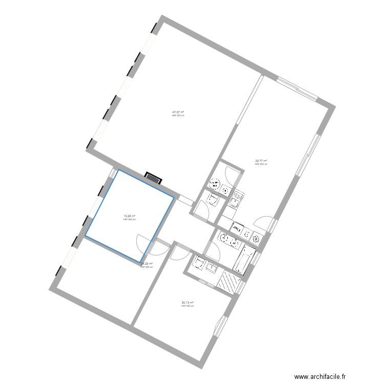 ares. Plan de 0 pièce et 0 m2