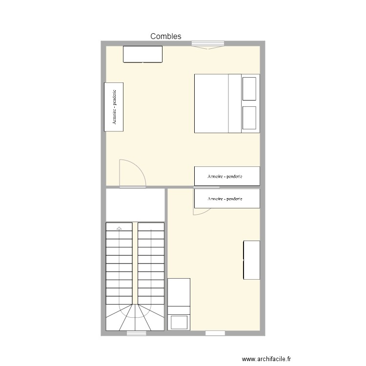 Masui Combles. Plan de 0 pièce et 0 m2