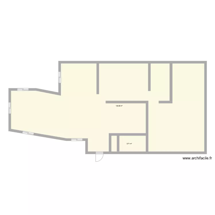 VAD emplacement ascenseur. Plan de VAD emplacement ascenseur. Plan de