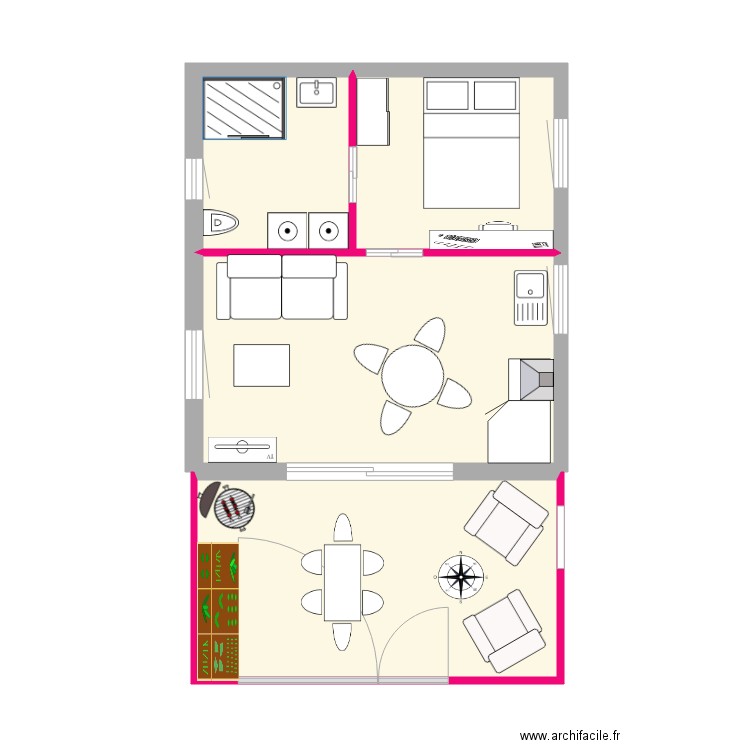 PLAN GARAGE 2. Plan de 0 pièce et 0 m2