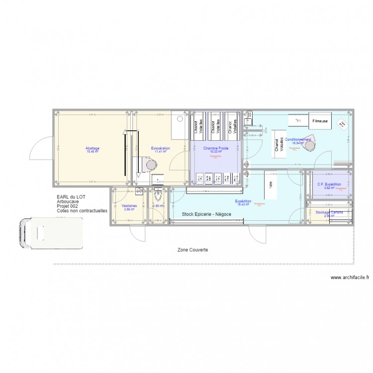 EARL du Lot 002. Plan de 0 pièce et 0 m2