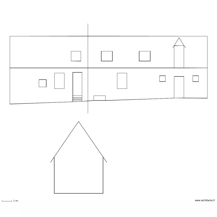 TOIT GRANGE 1. Plan de TOIT GRANGE 1. Plan de