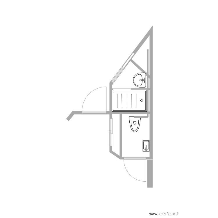 sdb 3. Plan de 0 pièce et 0 m2