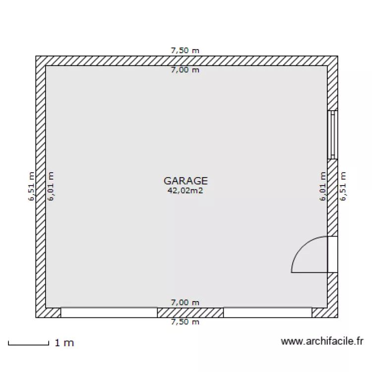 PLAN GARAGE . Plan de PLAN GARAGE . Plan de