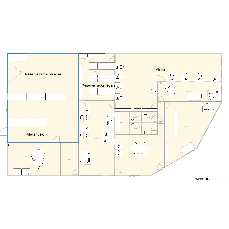 projet local V5. Plan de 0 pièce et 0 m2