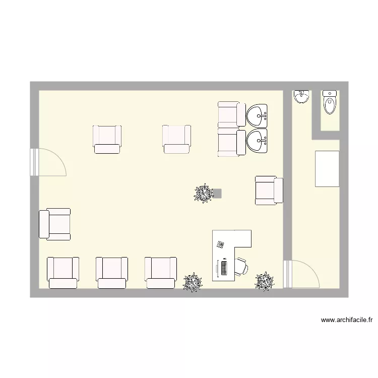 Salon charlie. Plan de Salon charlie. Plan de