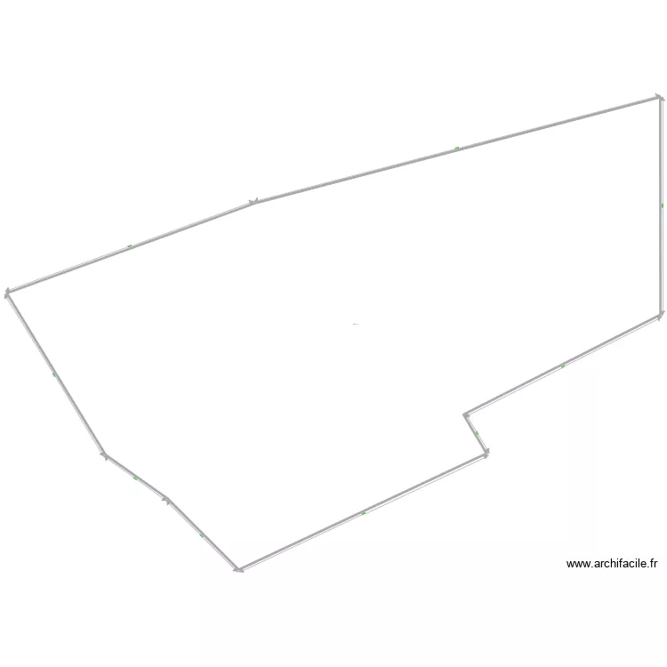 surface terrain. Plan de 