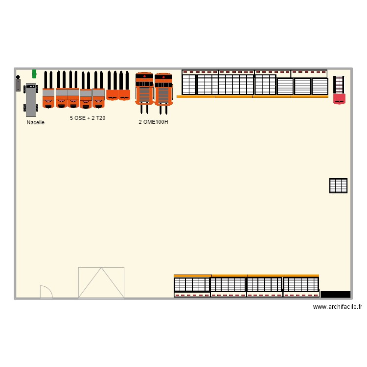 STAC EST  ATTON Version 2. Plan de 1 pièce et 330 m2