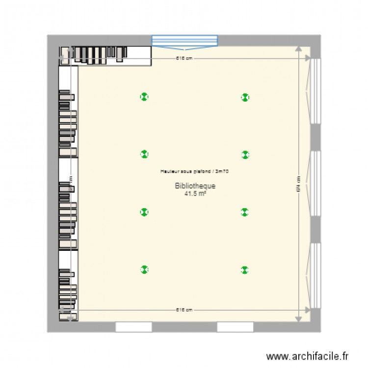 Chantier Hubert. Plan de 0 pièce et 0 m2