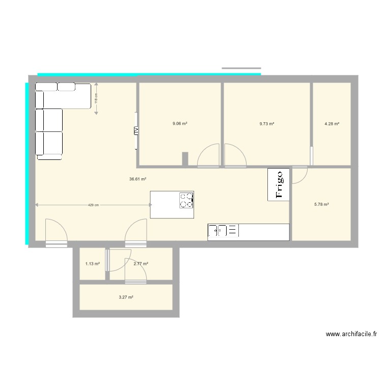 projet loft Combs La Ville avec suite parentale. Plan de 0 pièce et 0 m2