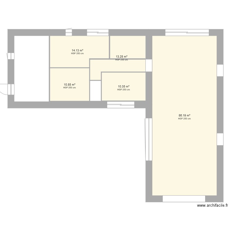 GRANGE PARTIE 1. Plan de 0 pièce et 0 m2