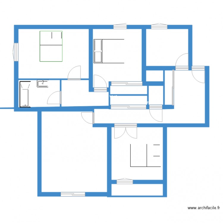 PLAN ND LOURDES. Plan de 0 pièce et 0 m2