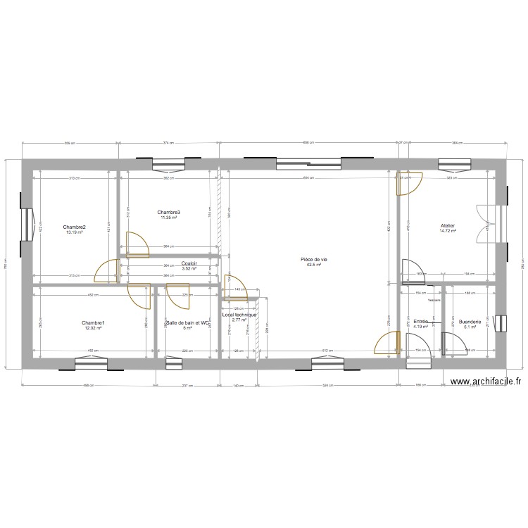 Projet Basikmob v4. Plan de 0 pièce et 0 m2