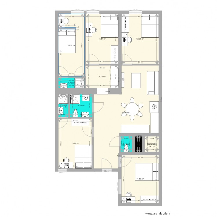 Thököly 12 proposition Zoli. Plan de 0 pièce et 0 m2