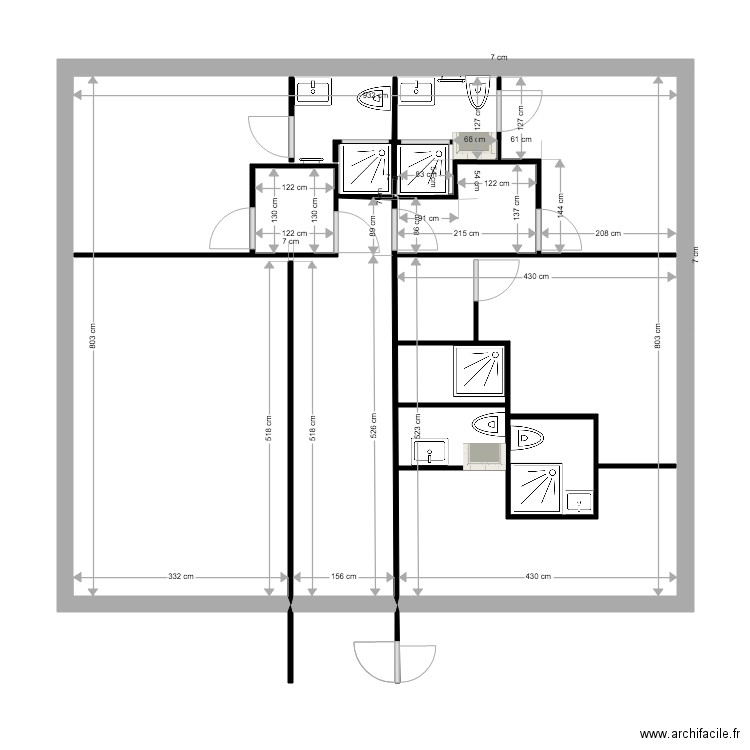 Sarcelles. Plan de 0 pièce et 0 m2