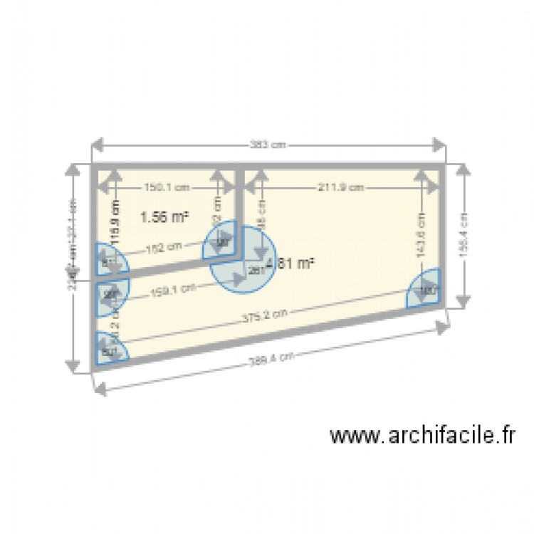 sale de bain 1. Plan de 0 pièce et 0 m2