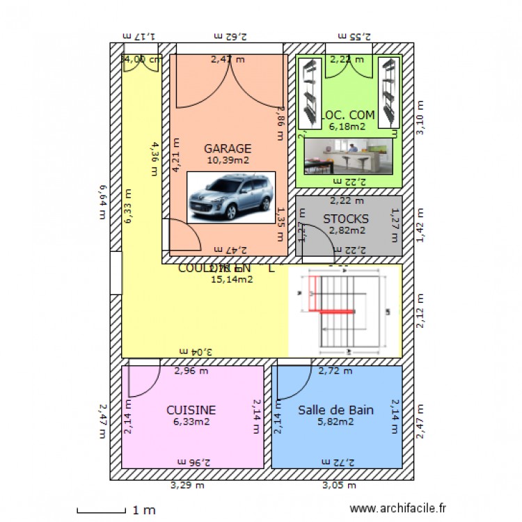 REZ DE CHAUSSE (El Ançor). Plan de 0 pièce et 0 m2