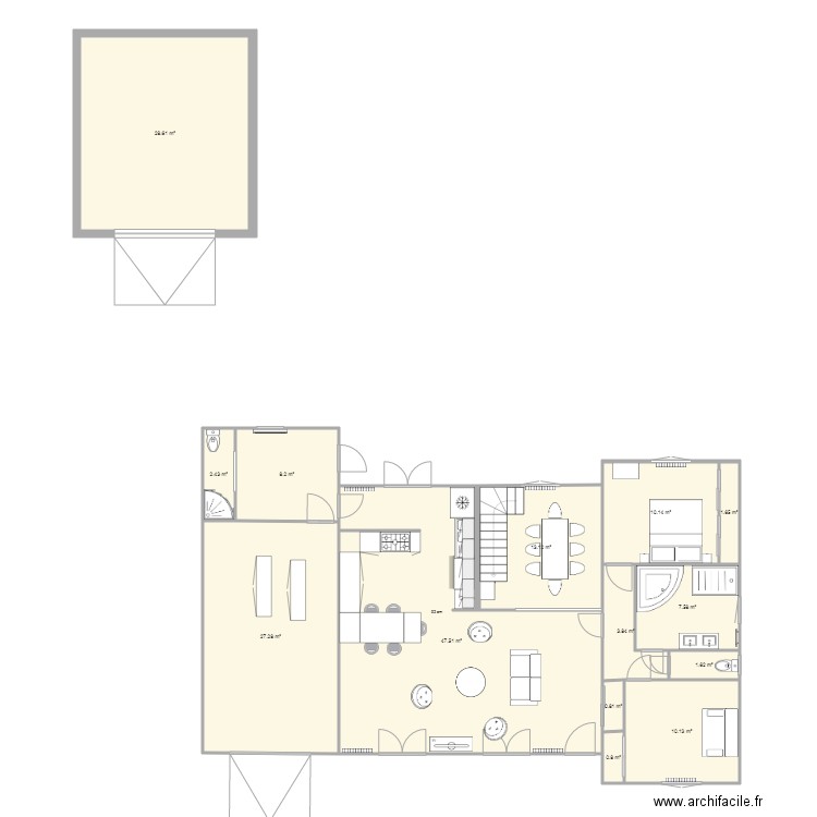 Pont saint martin Cuisine 2. Plan de 0 pièce et 0 m2