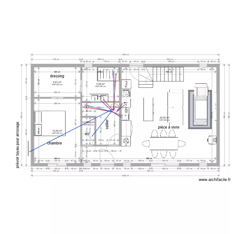 Marcq 78 plomberie. Plan de 