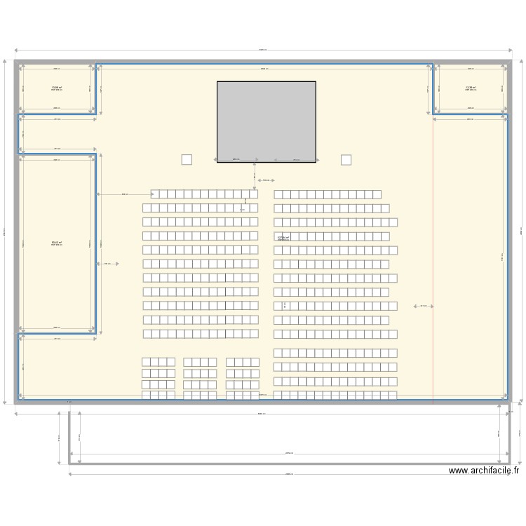 Maison des jeunes plan spectacle 2. Plan de 0 pièce et 0 m2