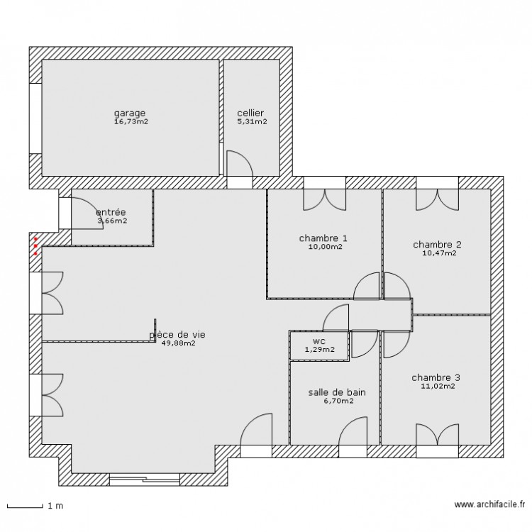 Plan. Plan de 0 pièce et 0 m2