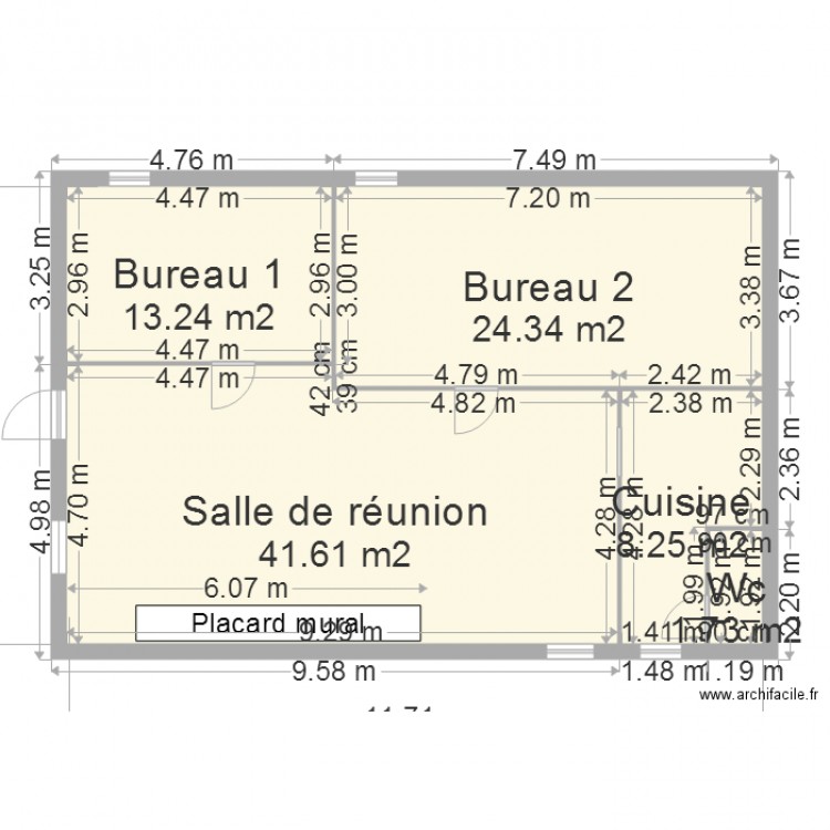 Moulin Etage 2. Plan de 0 pièce et 0 m2