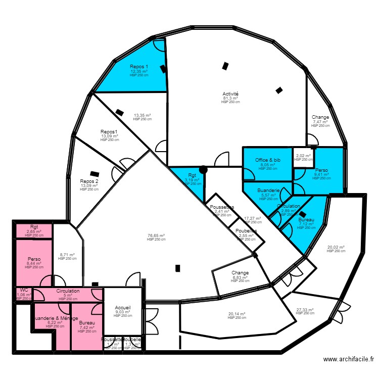 B91P2P projet. Plan de 0 pièce et 0 m2