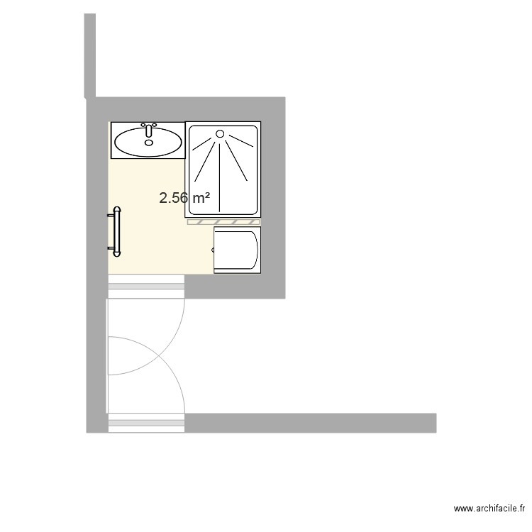 SDB1. Plan de 0 pièce et 0 m2