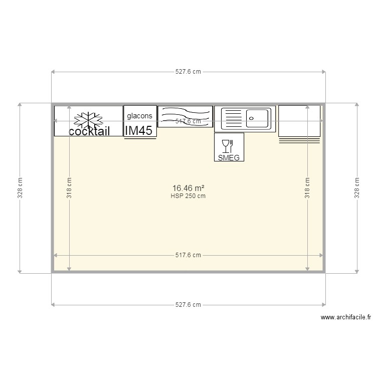 OMNIA BAR. Plan de 0 pièce et 0 m2